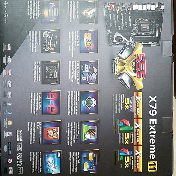 ASRock X79 Extreme 11 Motherboard - New In Box - Picture 4 of 4